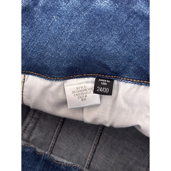 Veronica Beard Jeans 24 / 00 Womens Rosanna 13" Corset High Rise Wide Leg - Picture 7 of 8